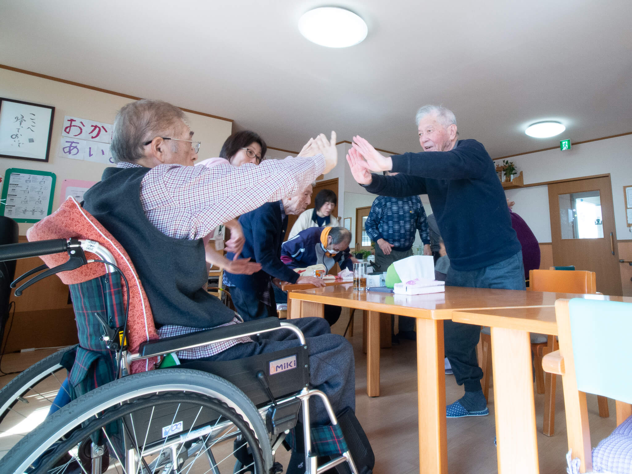 デイサービスおかげさん・うたたねの日常・風景